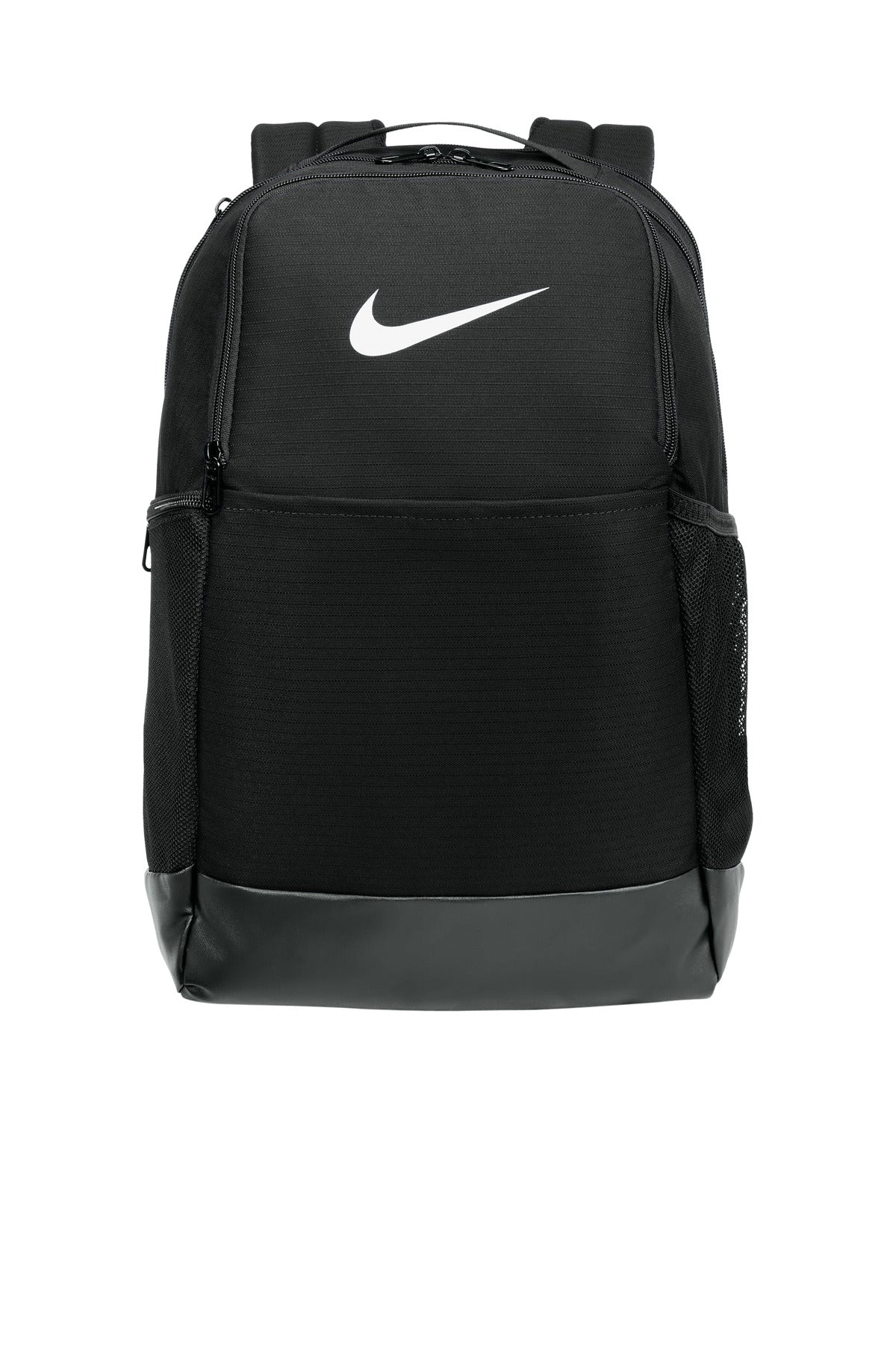 Nike Brasilia Medium Backpack - Black - front