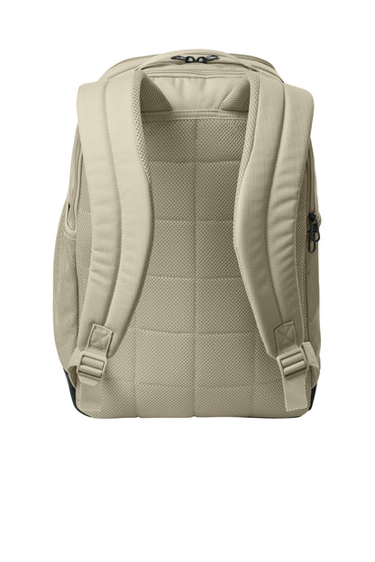 Nike Brasilia Medium Backpack - Desert Khaki - flat back