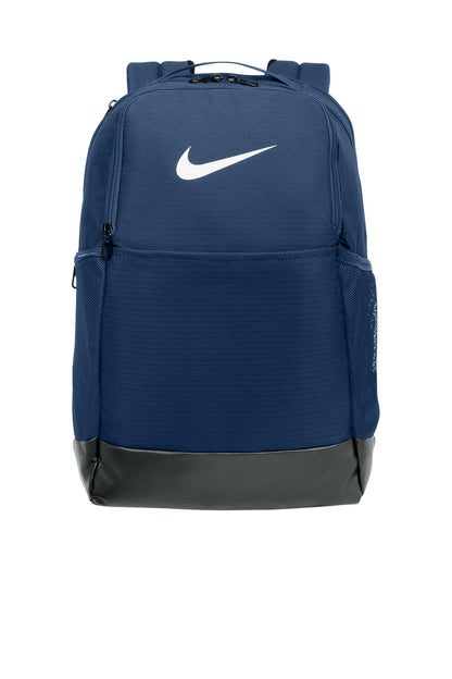 Nike Brasilia Medium Backpack - Midnight Navy - front