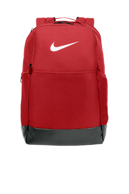Nike Brasilia Medium Backpack - University Red - front