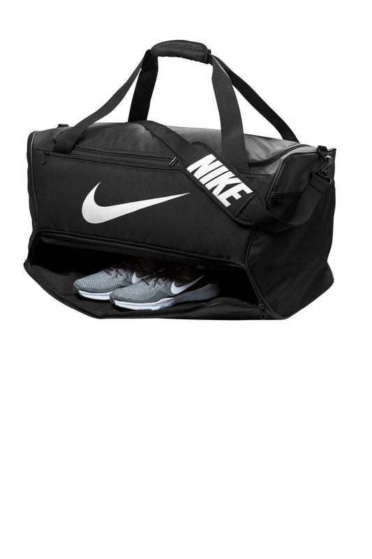 Nike Brasilia Large Duffel - Black - flat front