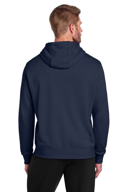 Nike Club Fleece Sleeve Swoosh Full-Zip Hoodie - Midnight Navy - back