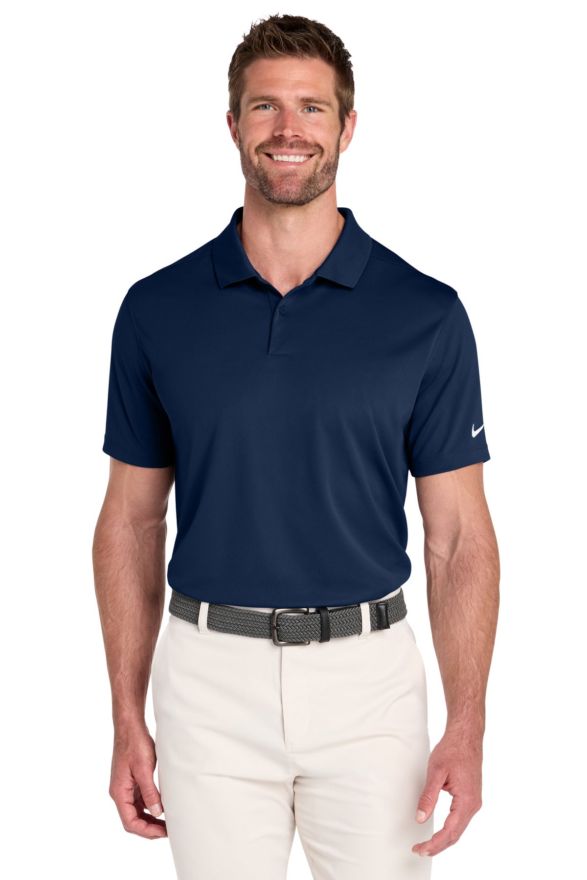 Nike Victory Solid Polo - College Navy - front