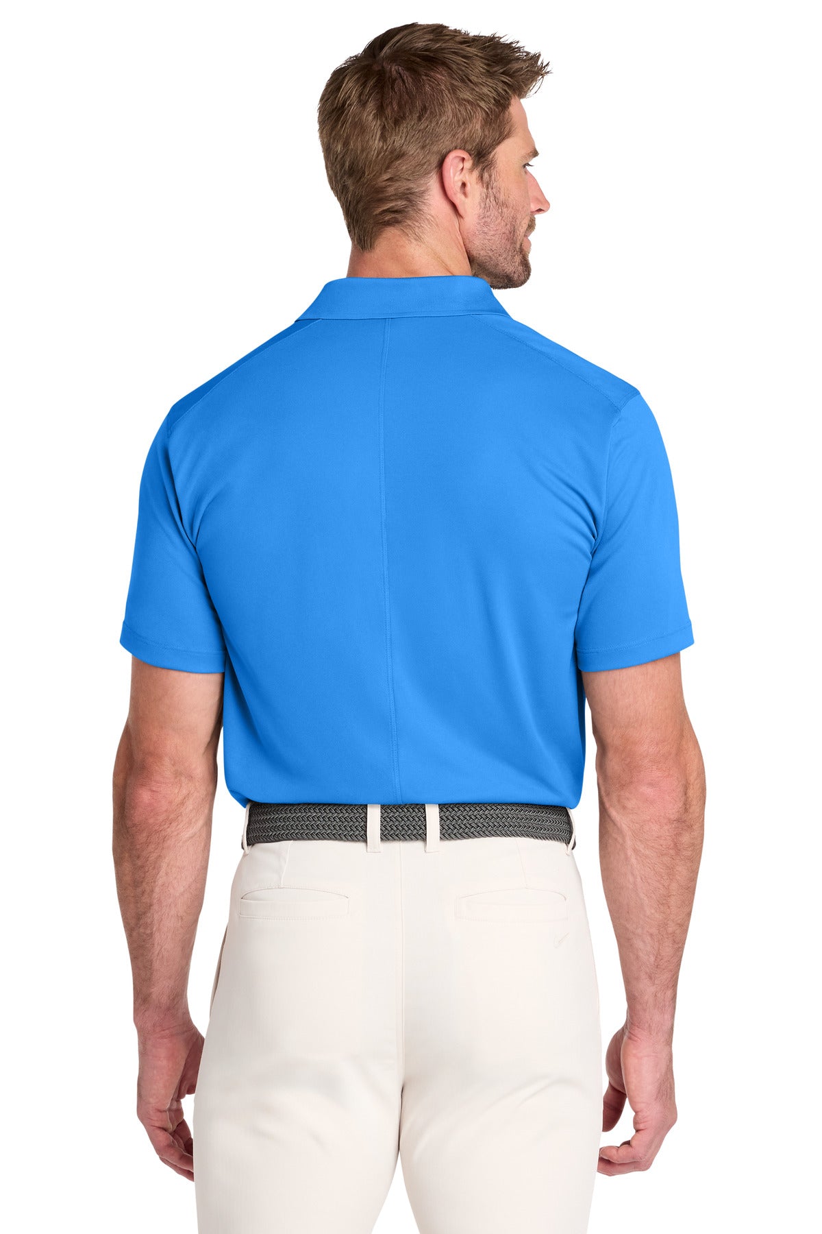 Nike Victory Solid Polo - Light Photo Blue - back