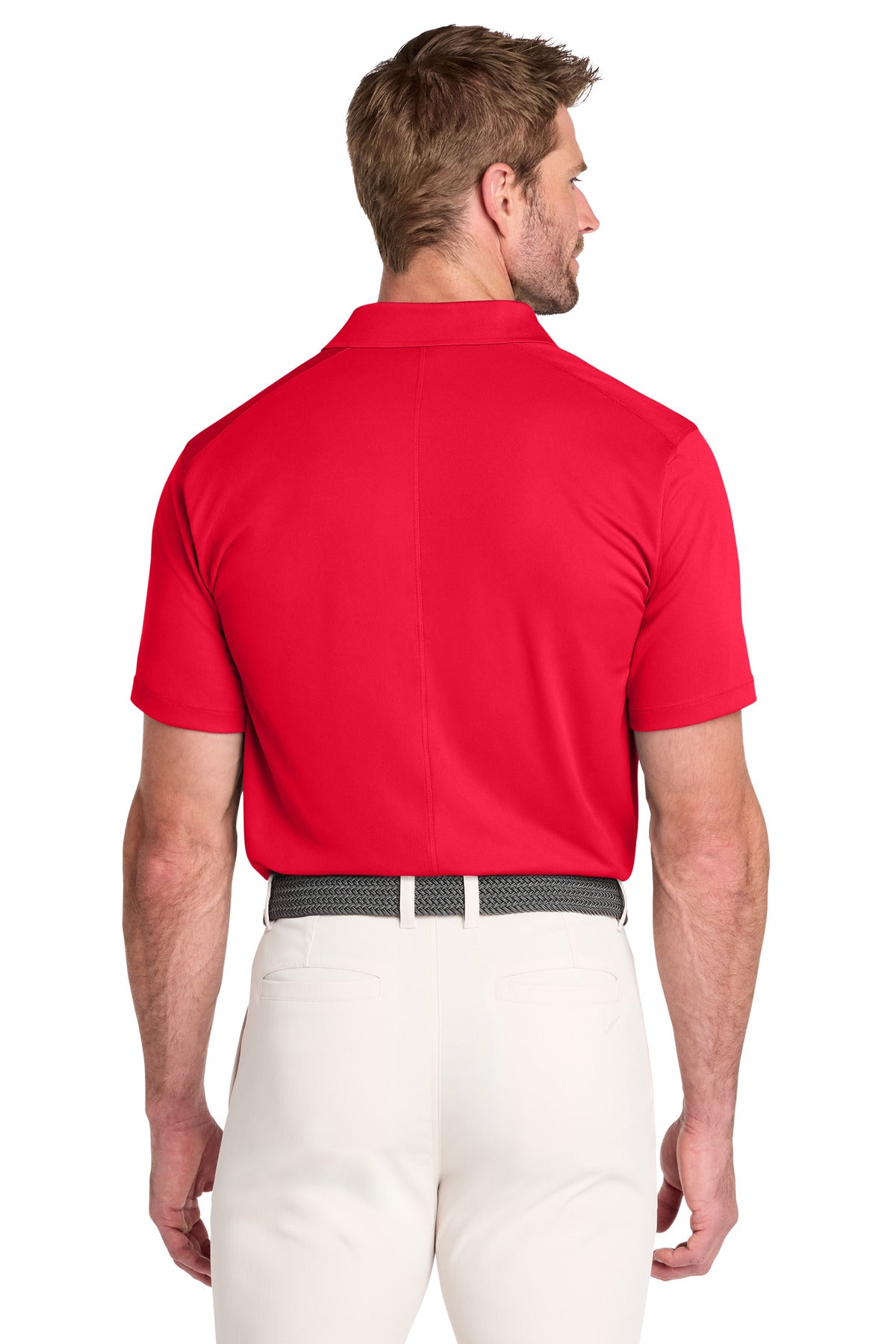 Nike Victory Solid Polo - University Red - back