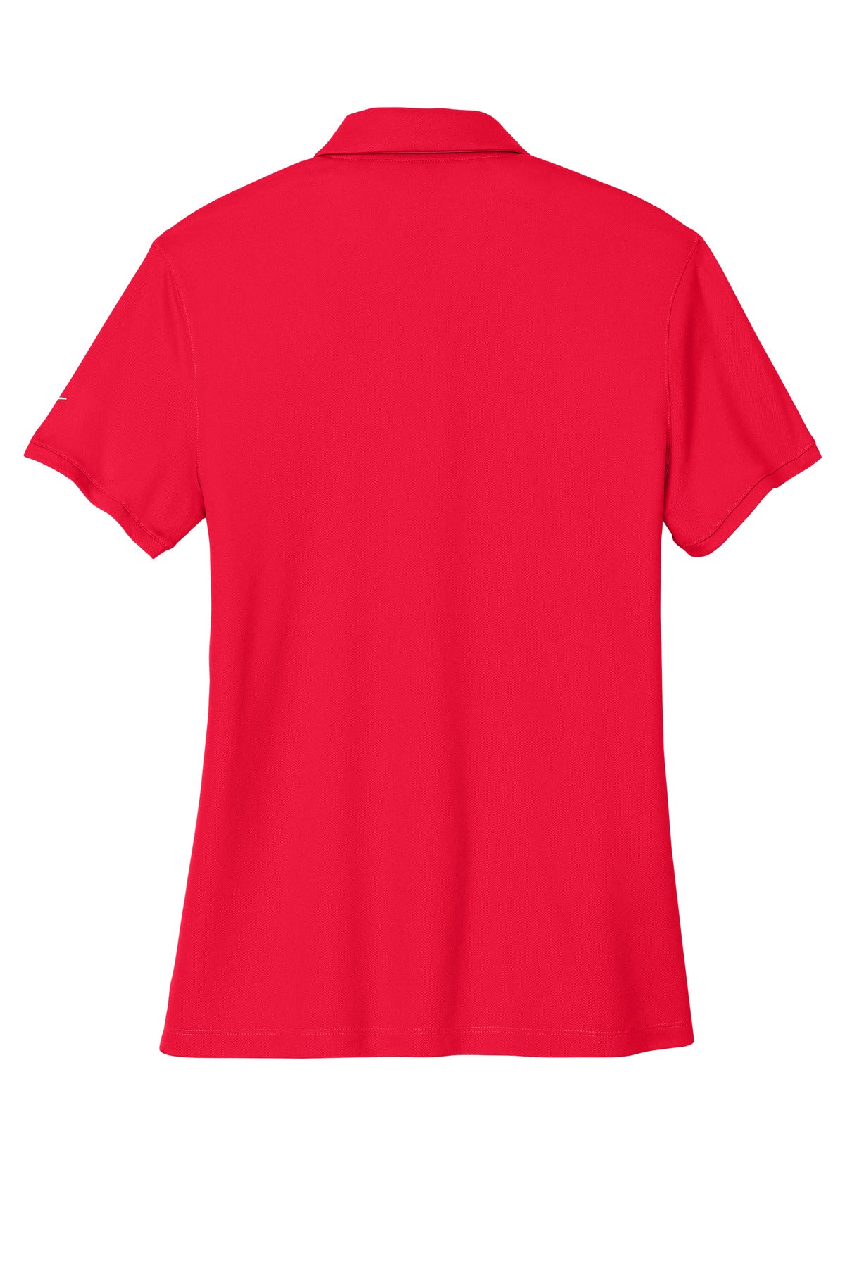 Nike Women's Victory Solid Polo - University Red - flat back