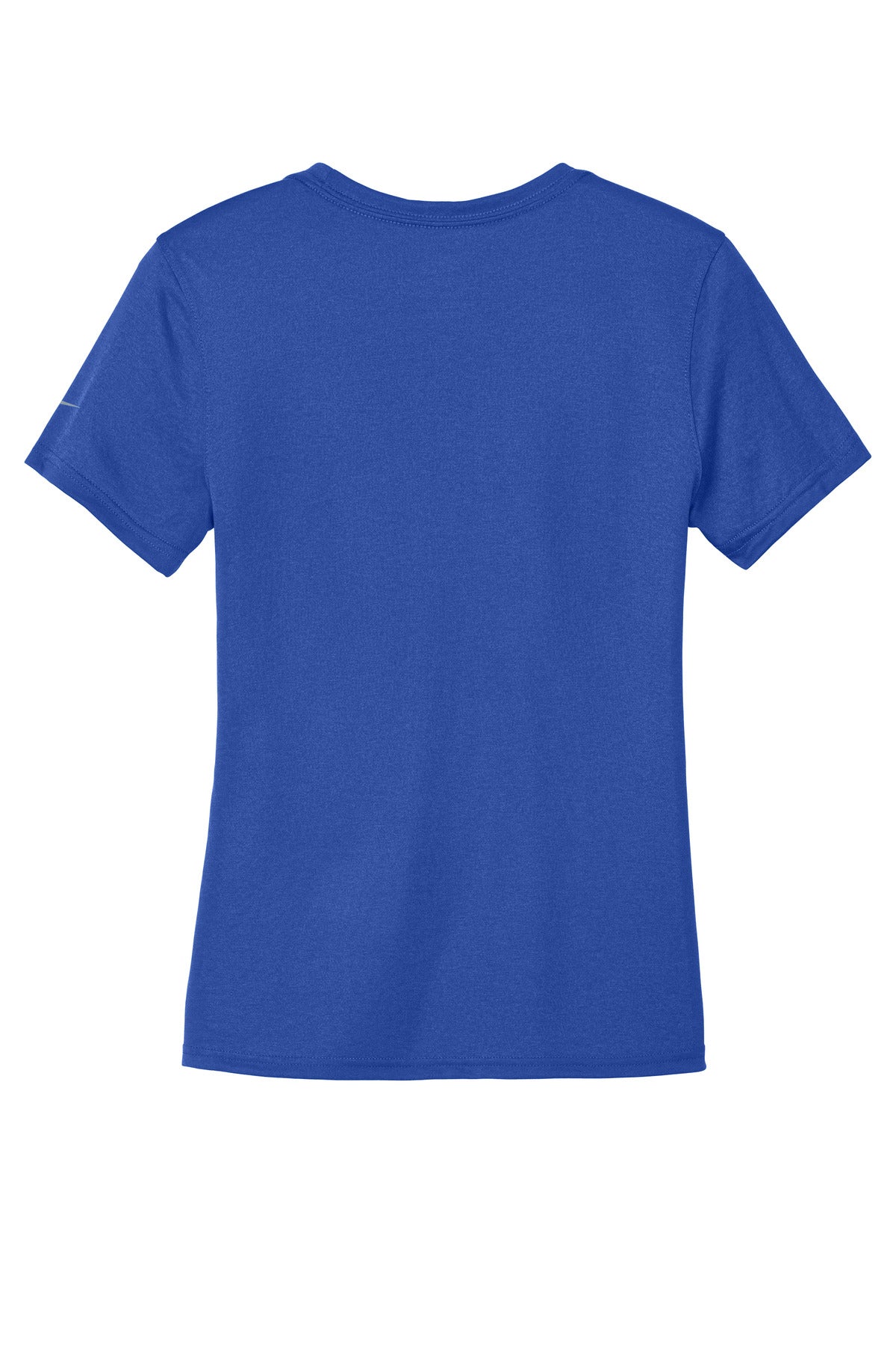 Nike Women's Swoosh Sleeve rLegend Tee - Game Royal - flat back