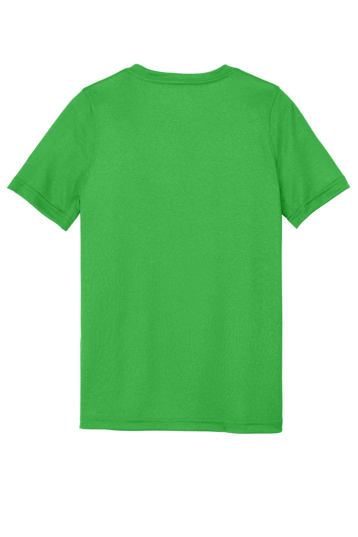 Nike Youth Swoosh Sleeve rLegend Tee - Apple Green - flat back