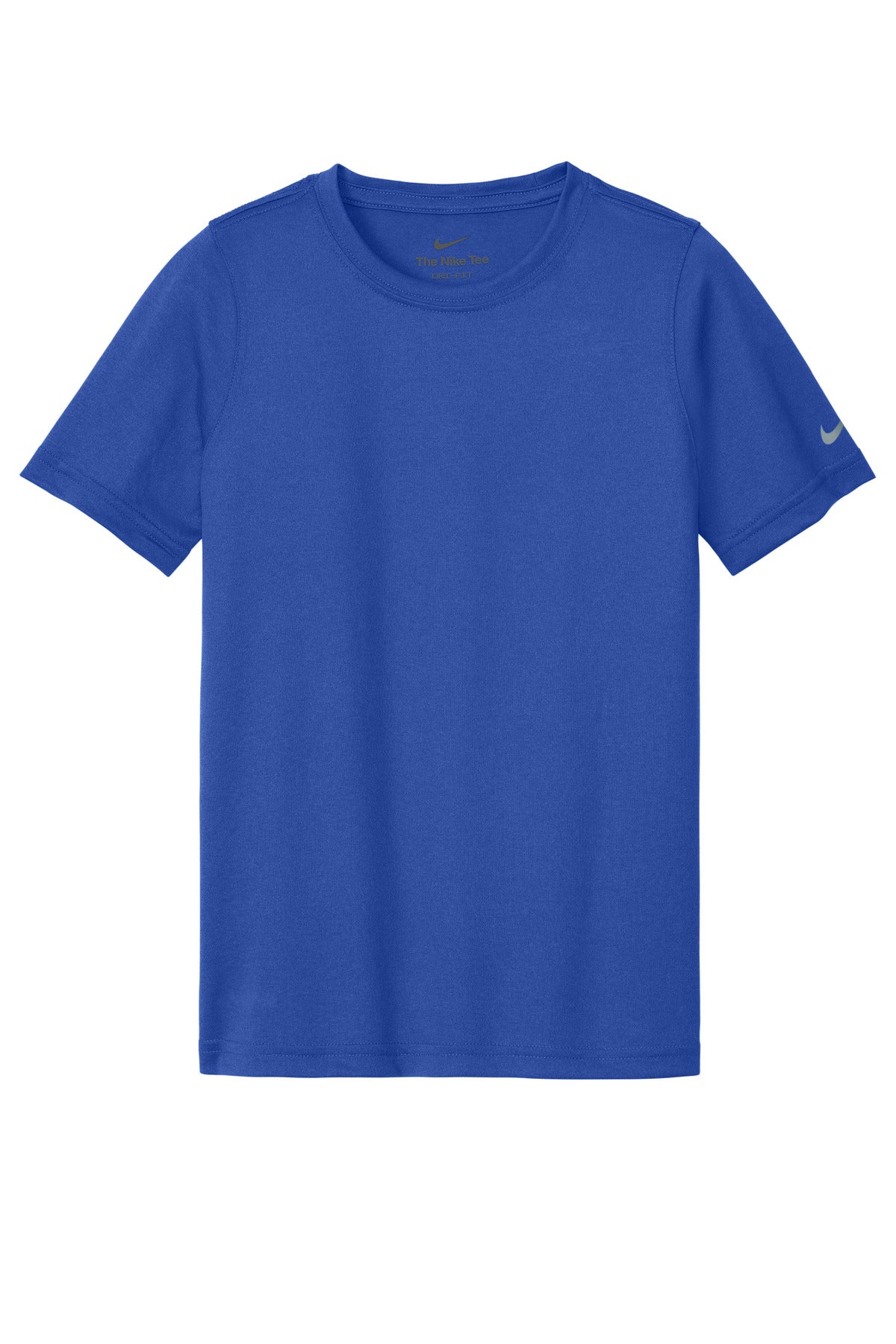 Nike Youth Swoosh Sleeve rLegend Tee - Game Royal - flat front