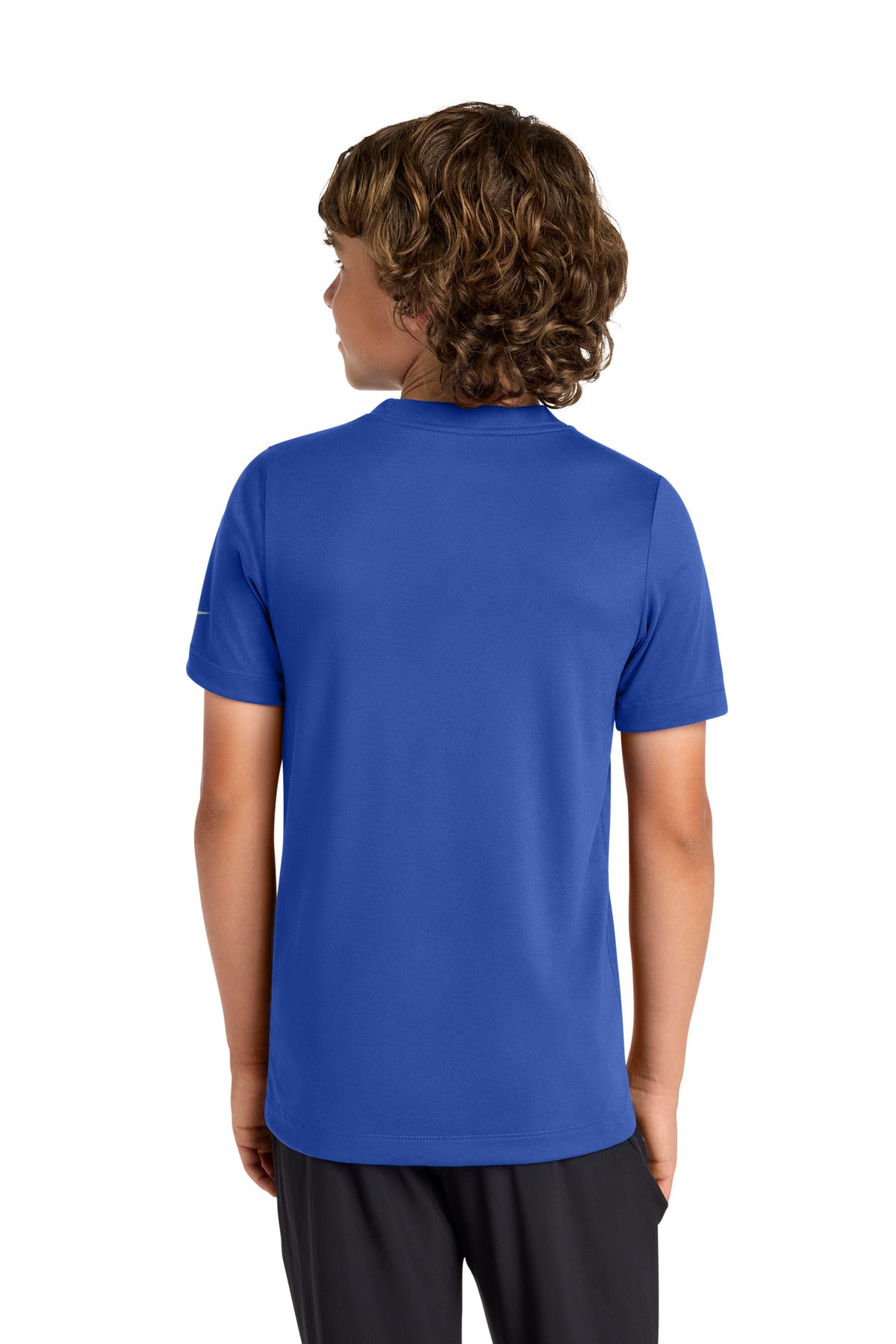 Nike Youth Swoosh Sleeve rLegend Tee - Game Royal - back