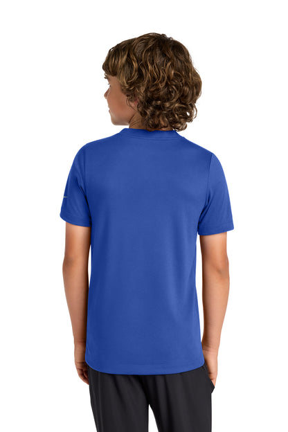 Nike Youth Swoosh Sleeve rLegend Tee - Game Royal - back