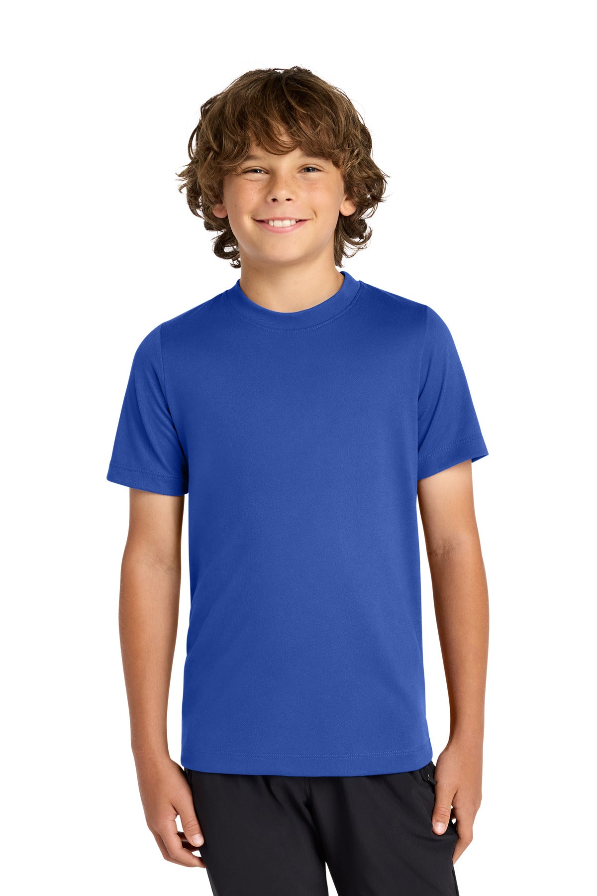 Nike Youth Swoosh Sleeve rLegend Tee - Game Royal - front