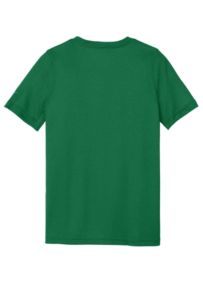 Nike Youth Swoosh Sleeve rLegend Tee - Gorge Green - flat back