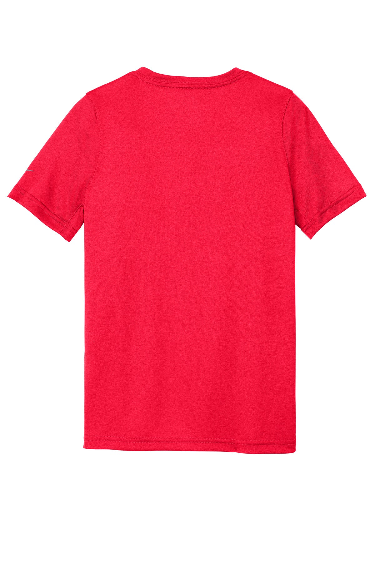 Nike Youth Swoosh Sleeve rLegend Tee - University Red - flat back