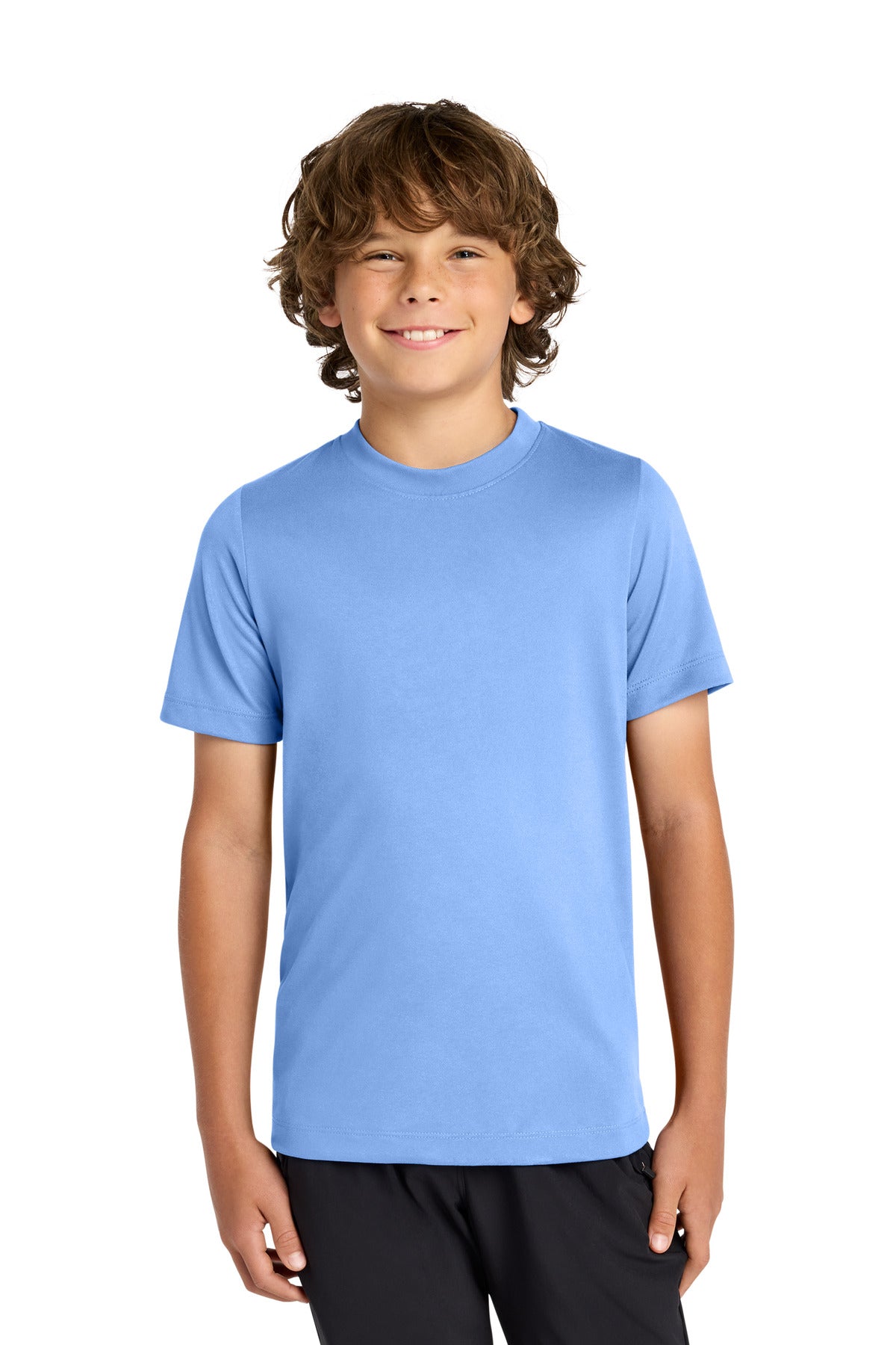 Nike Youth Swoosh Sleeve rLegend Tee - Valor Blue - front