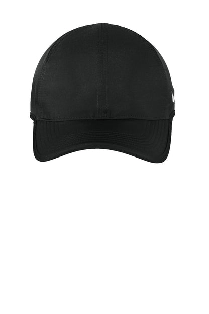 Nike Dri-FIT Featherlight Performance Cap - Black - flat front