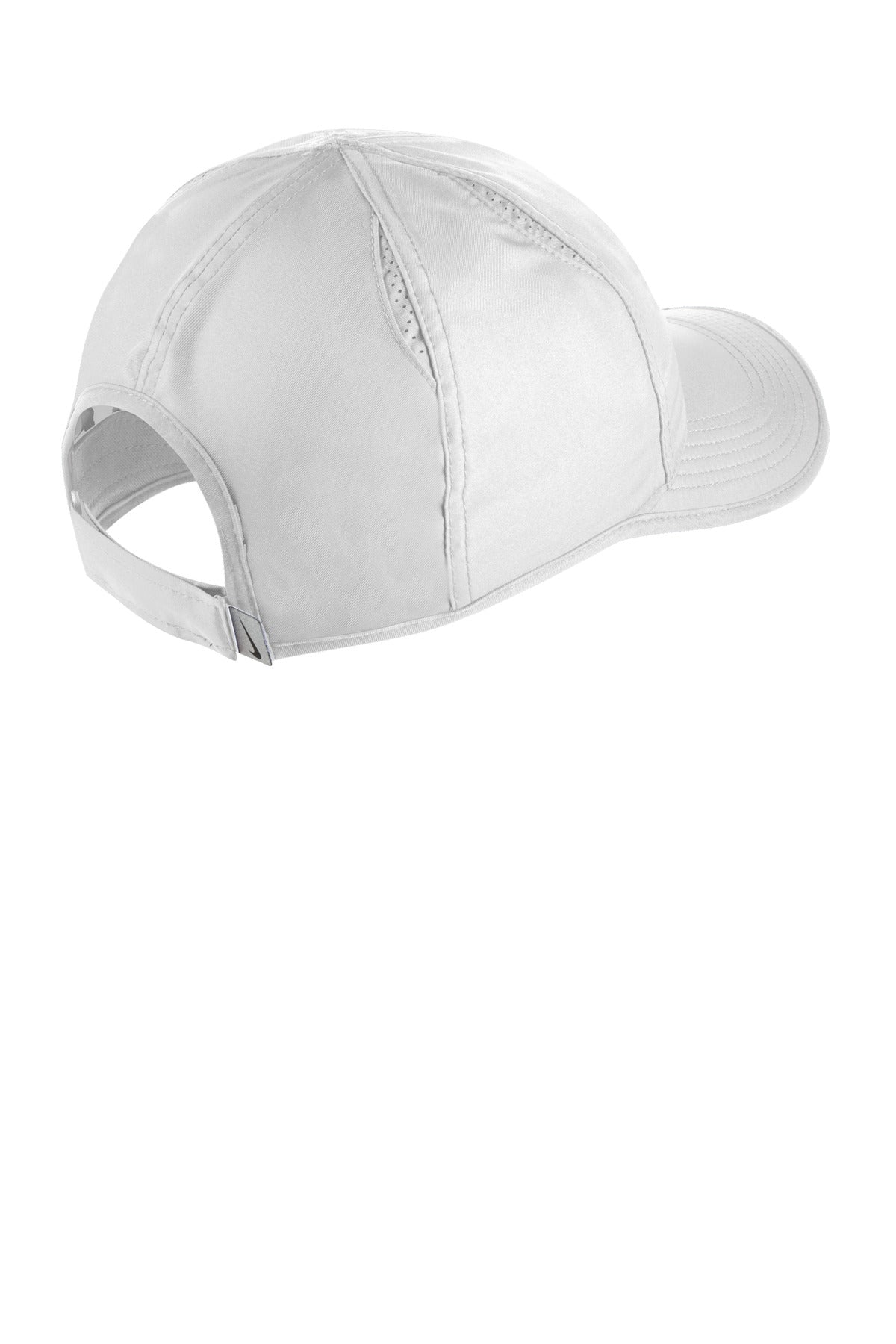 Nike Dri-FIT Featherlight Performance Cap - White - flat back