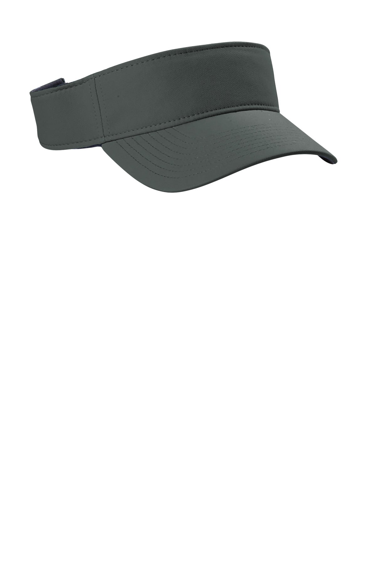 Nike Dri-FIT Team Performance Visor - Anthracite - flat front