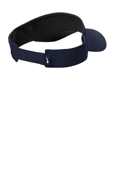 Nike Dri-FIT Team Performance Visor - College Navy - flat back