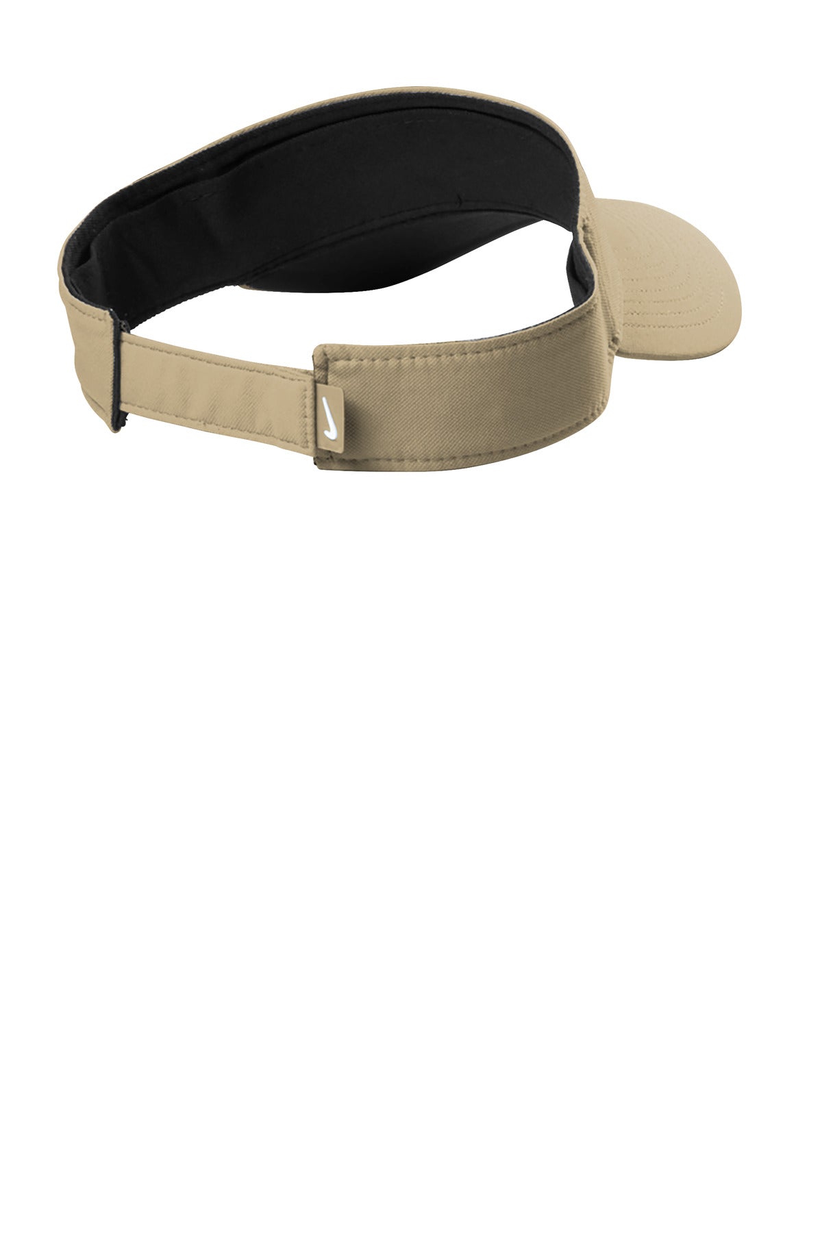 Nike Dri-FIT Team Performance Visor - Khaki - flat back