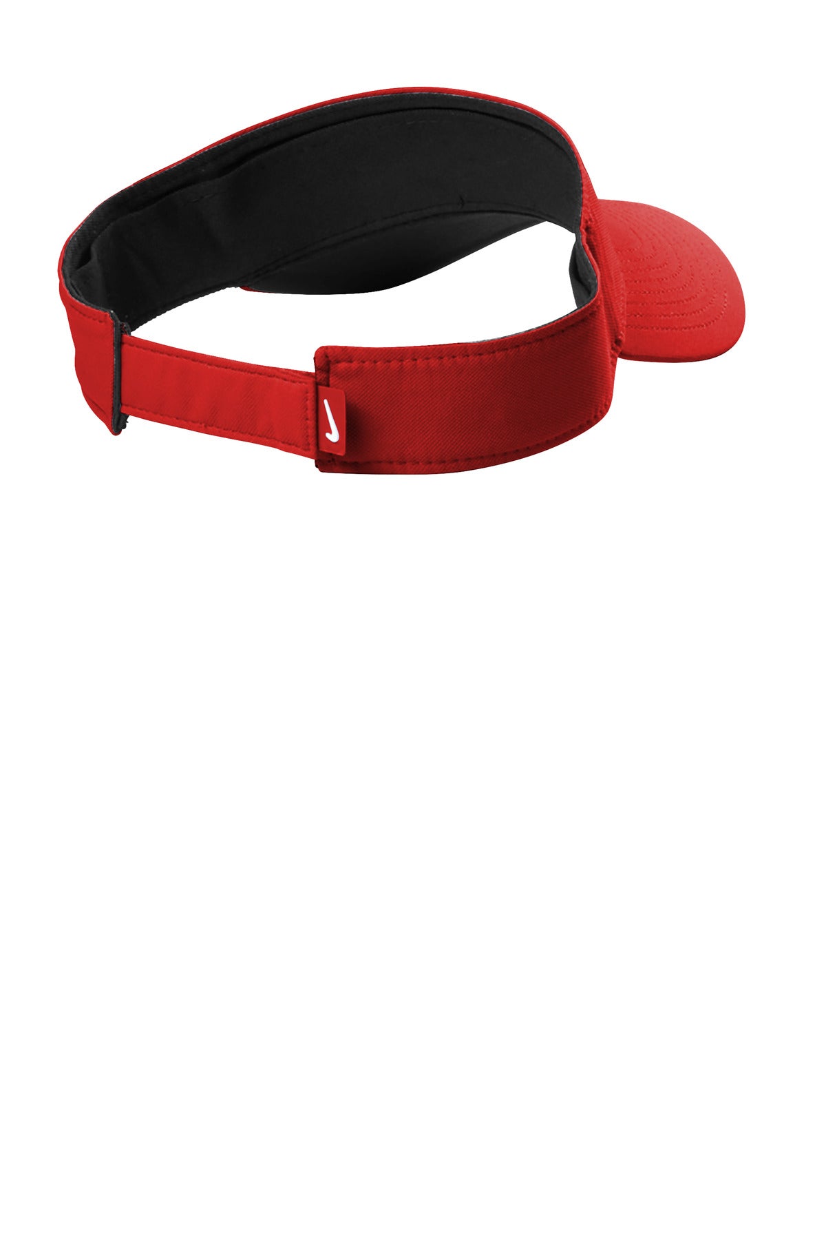 Nike Dri-FIT Team Performance Visor - University Red - flat back