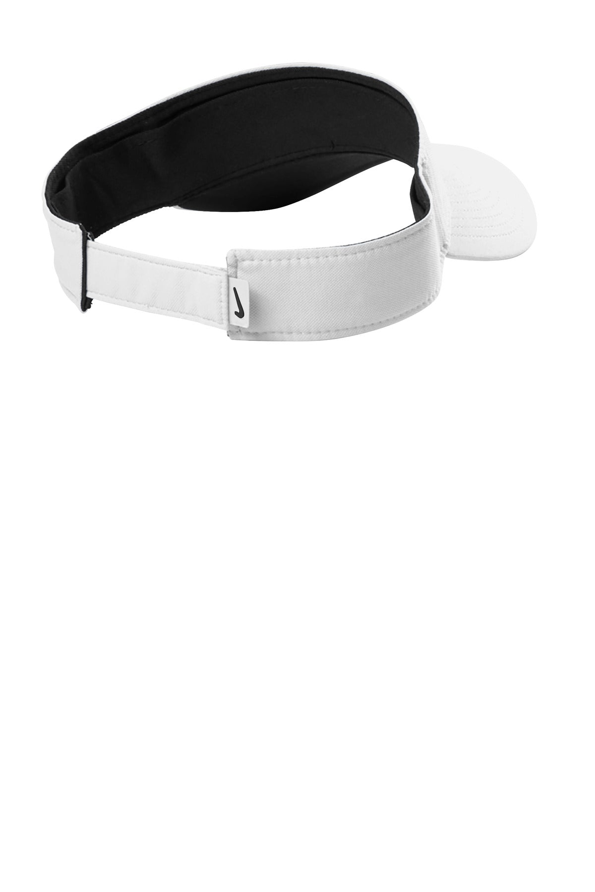 Nike Dri-FIT Team Performance Visor - White - flat back