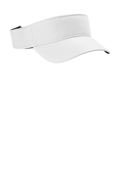 Nike Dri-FIT Team Performance Visor - White - flat front