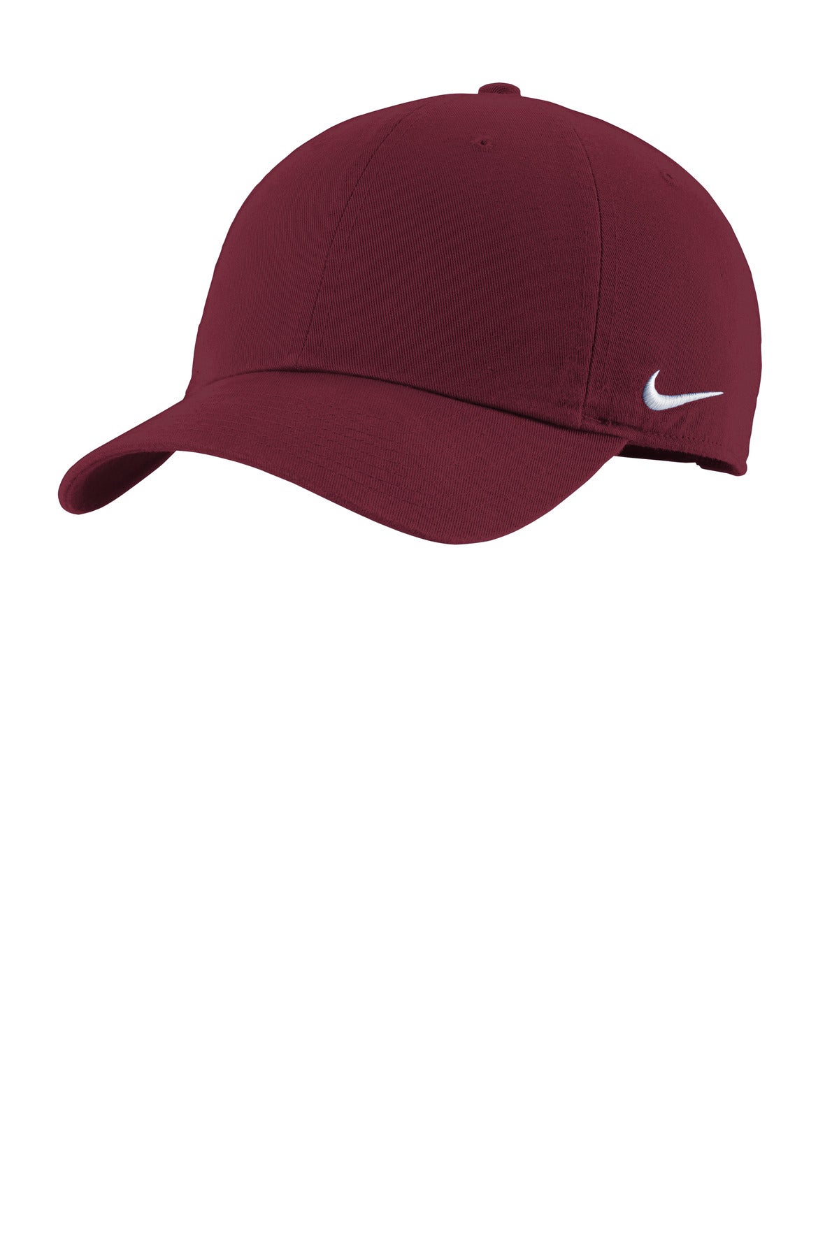 Nike Heritage Cotton Twill Cap - Deep Maroon - front