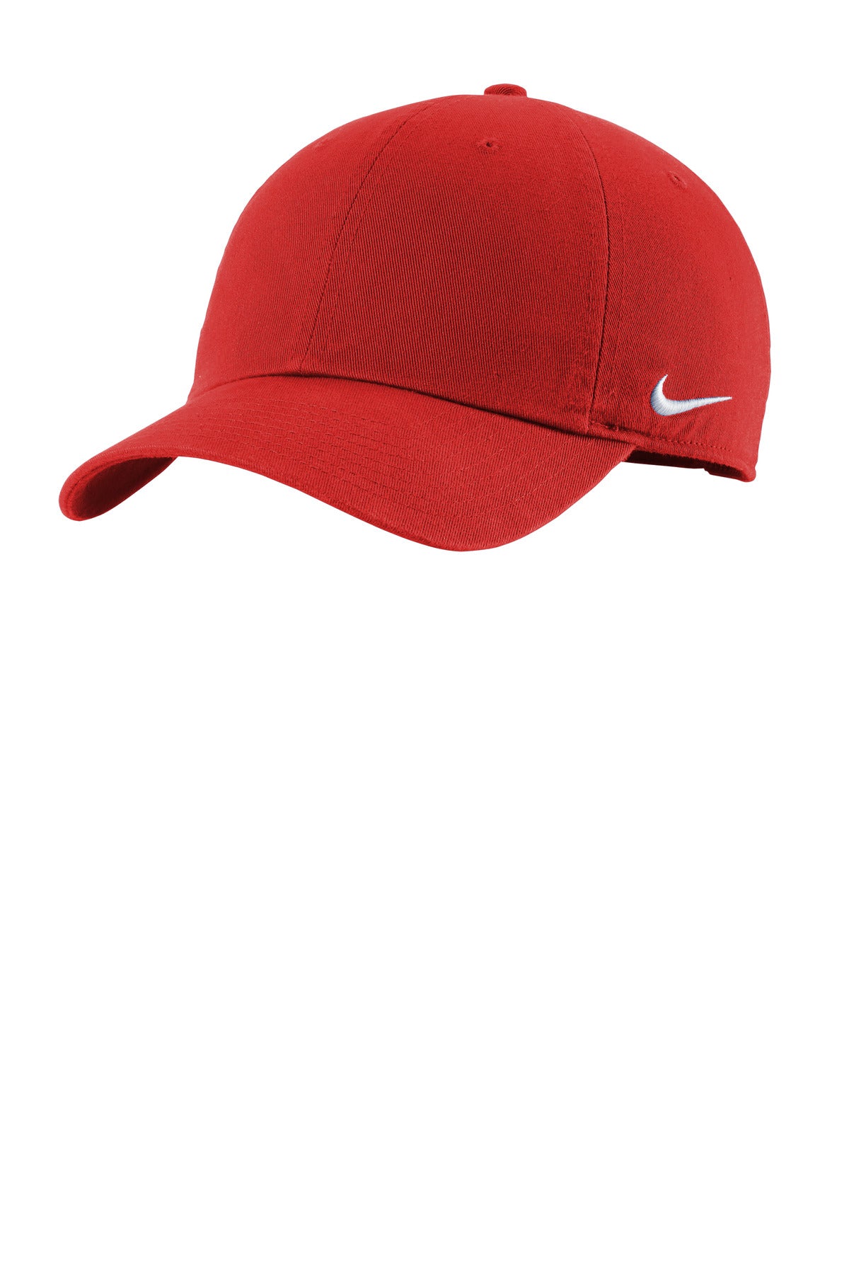 Nike Heritage Cotton Twill Cap - University Red - front