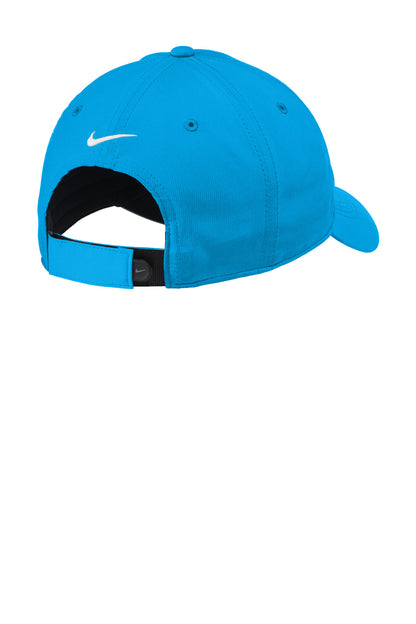 Nike Dri-FIT Tech Fine-Ripstop Cap - Photo Blue - flat back
