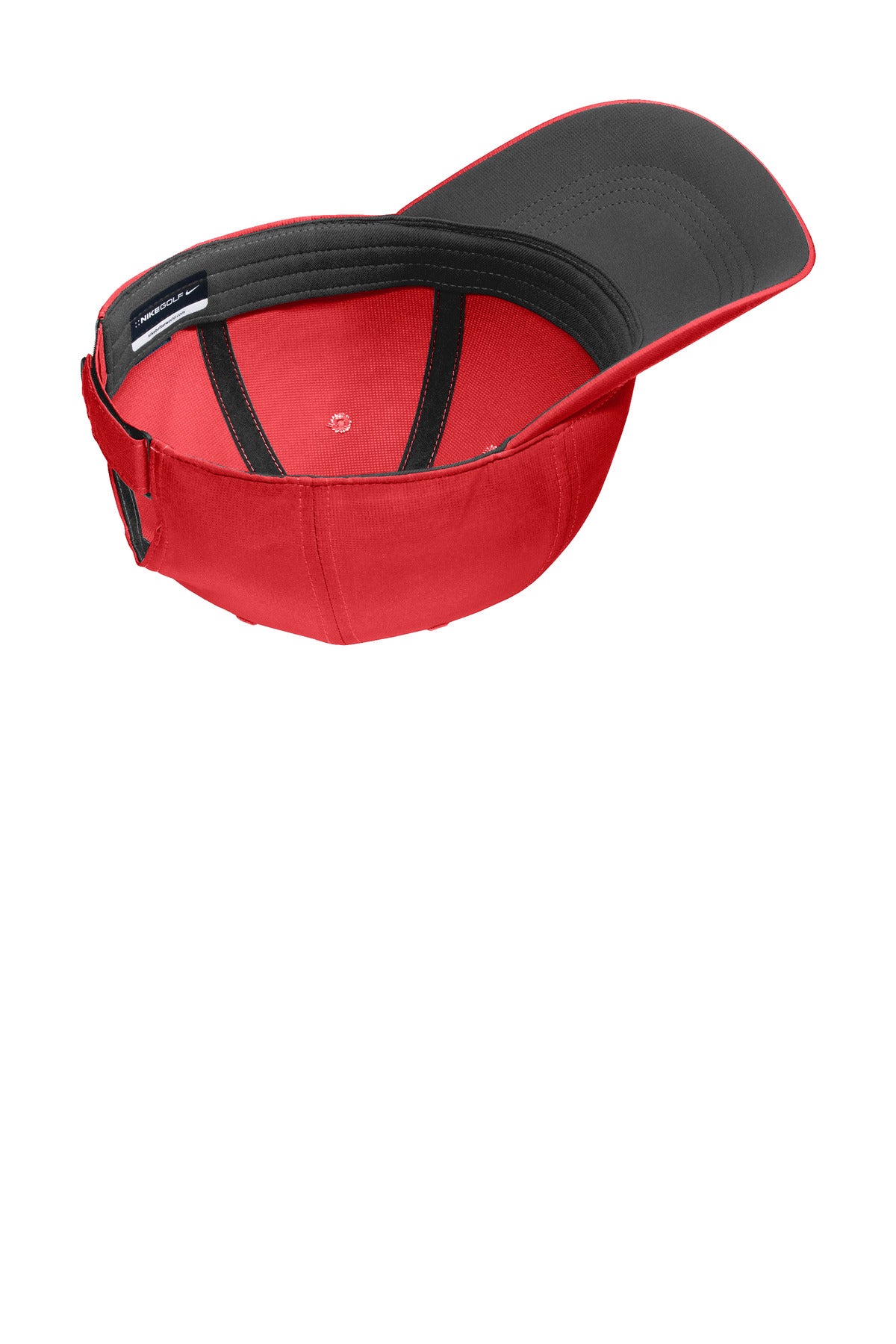 Nike Dri-FIT Tech Fine-Ripstop Cap - University Red - flat front
