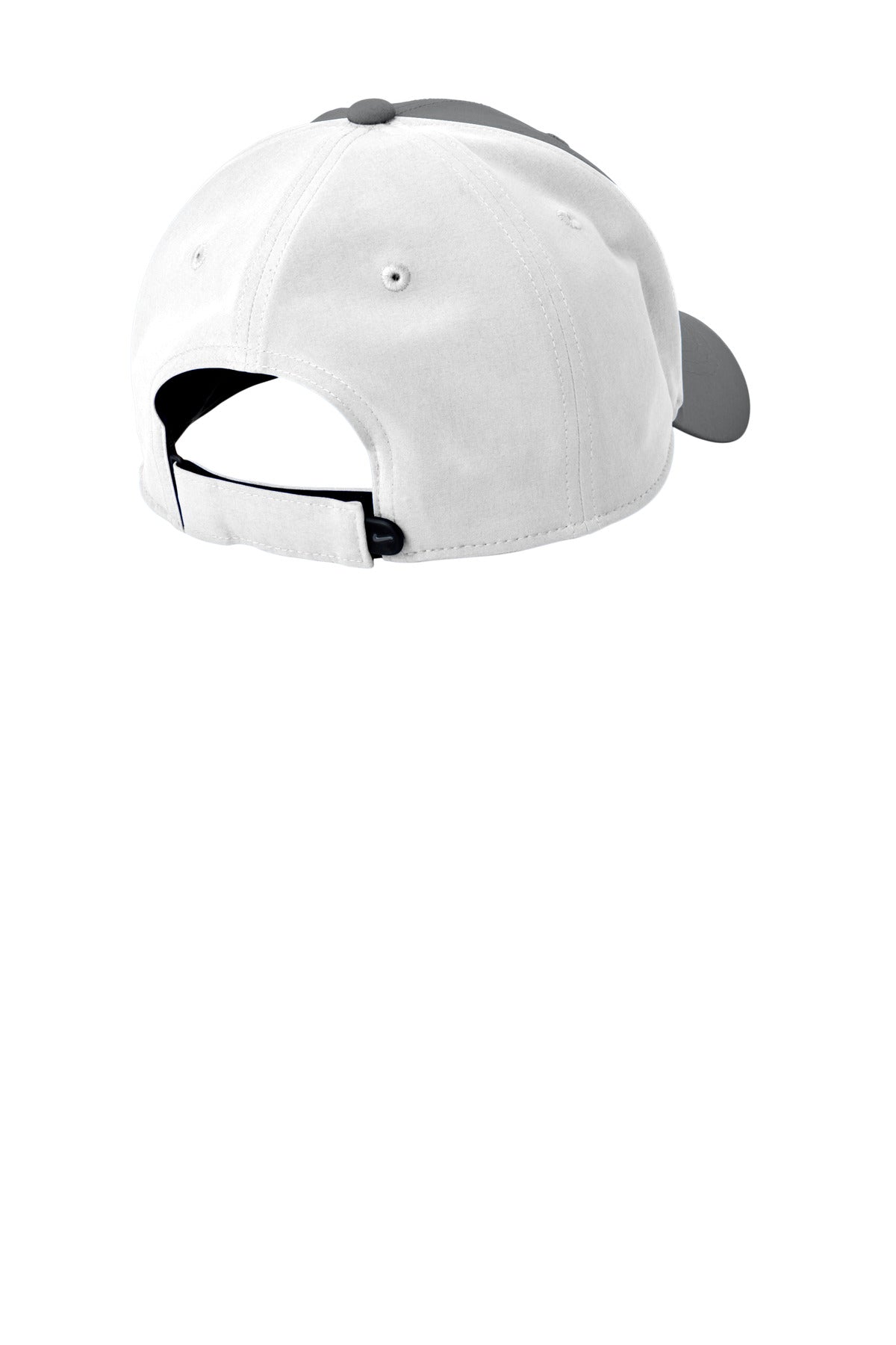 Nike Dri-FIT Legacy Cap - Dark Grey/ White - flat back