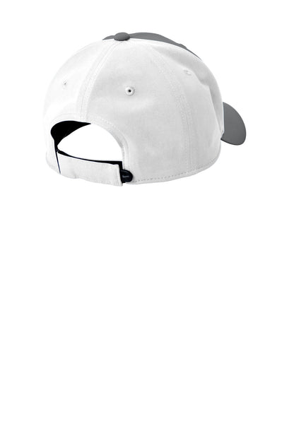 Nike Dri-FIT Legacy Cap - Dark Grey/ White - flat back