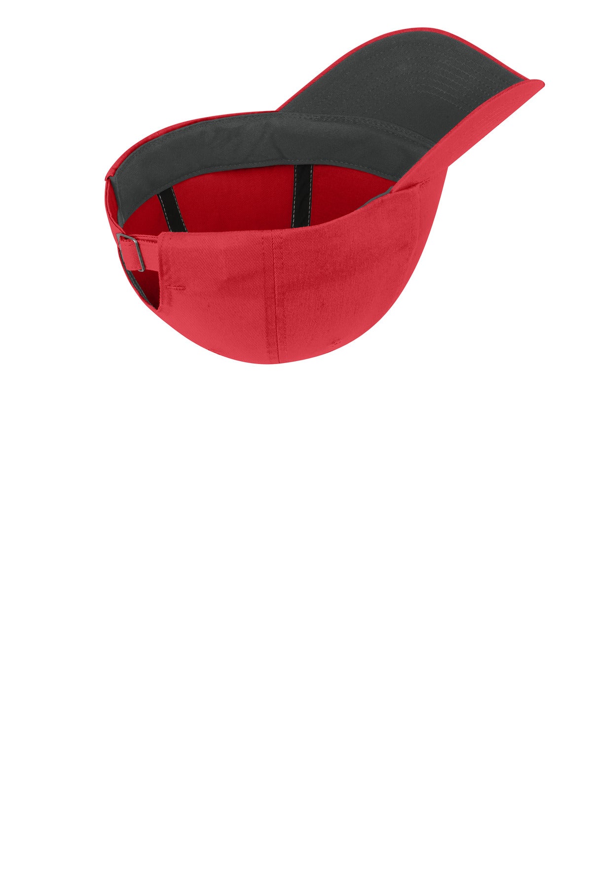 Nike Unstructured Cotton/Poly Twill Cap - Gym Red - flat front