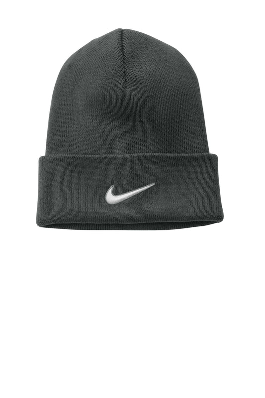 Nike Team Cuffed Beanie - Anthracite - flat front