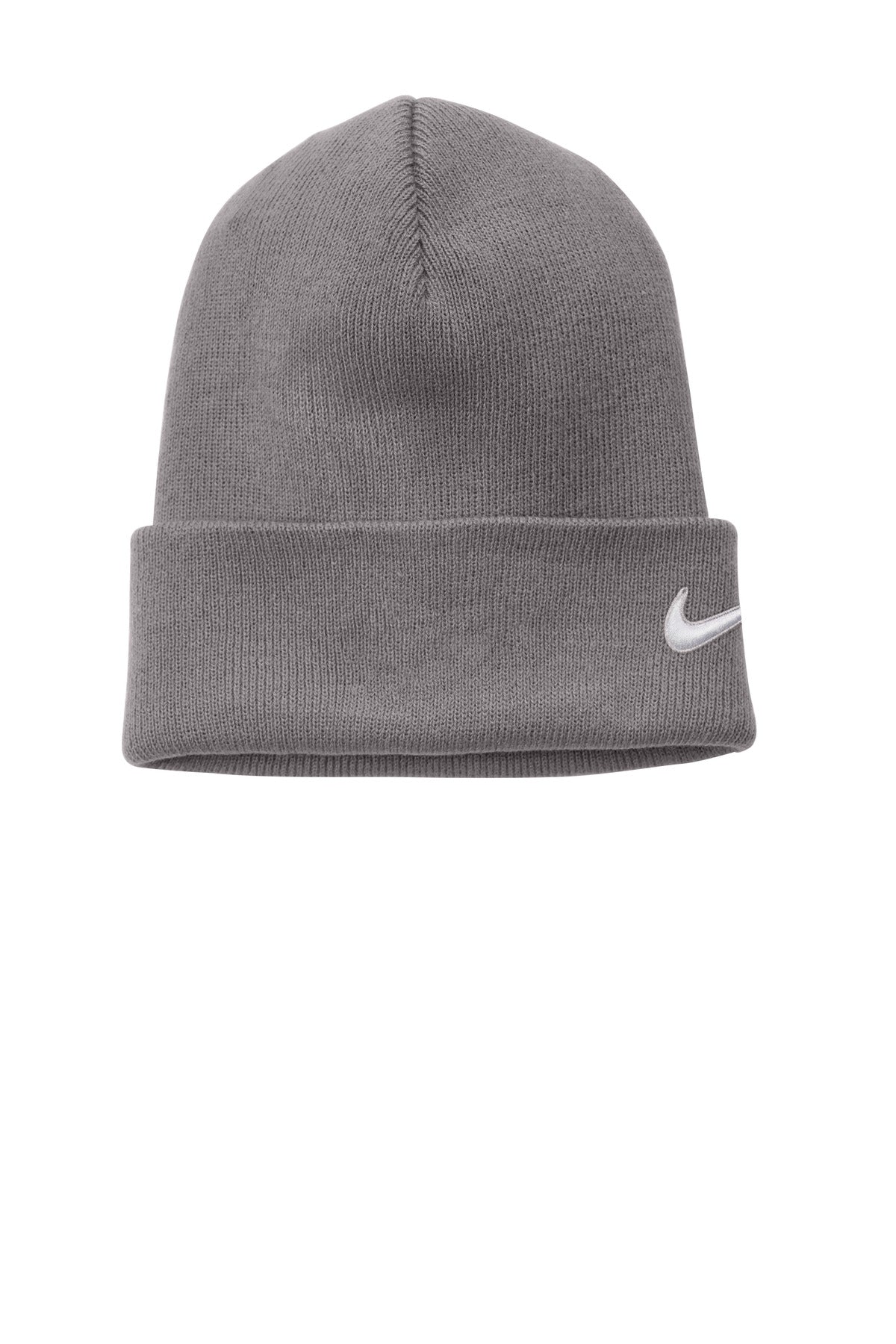 Nike Team Cuffed Beanie - Medium Grey - front