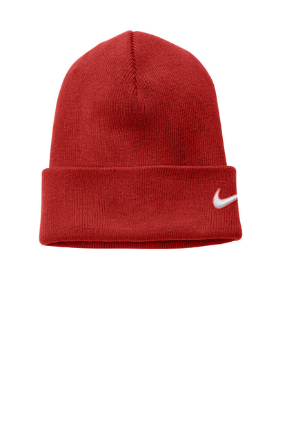 Nike Team Cuffed Beanie - University Red - front
