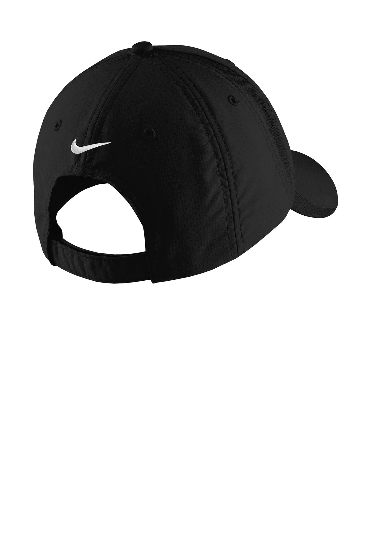 Nike Sphere Performance Cap - Black - flat back
