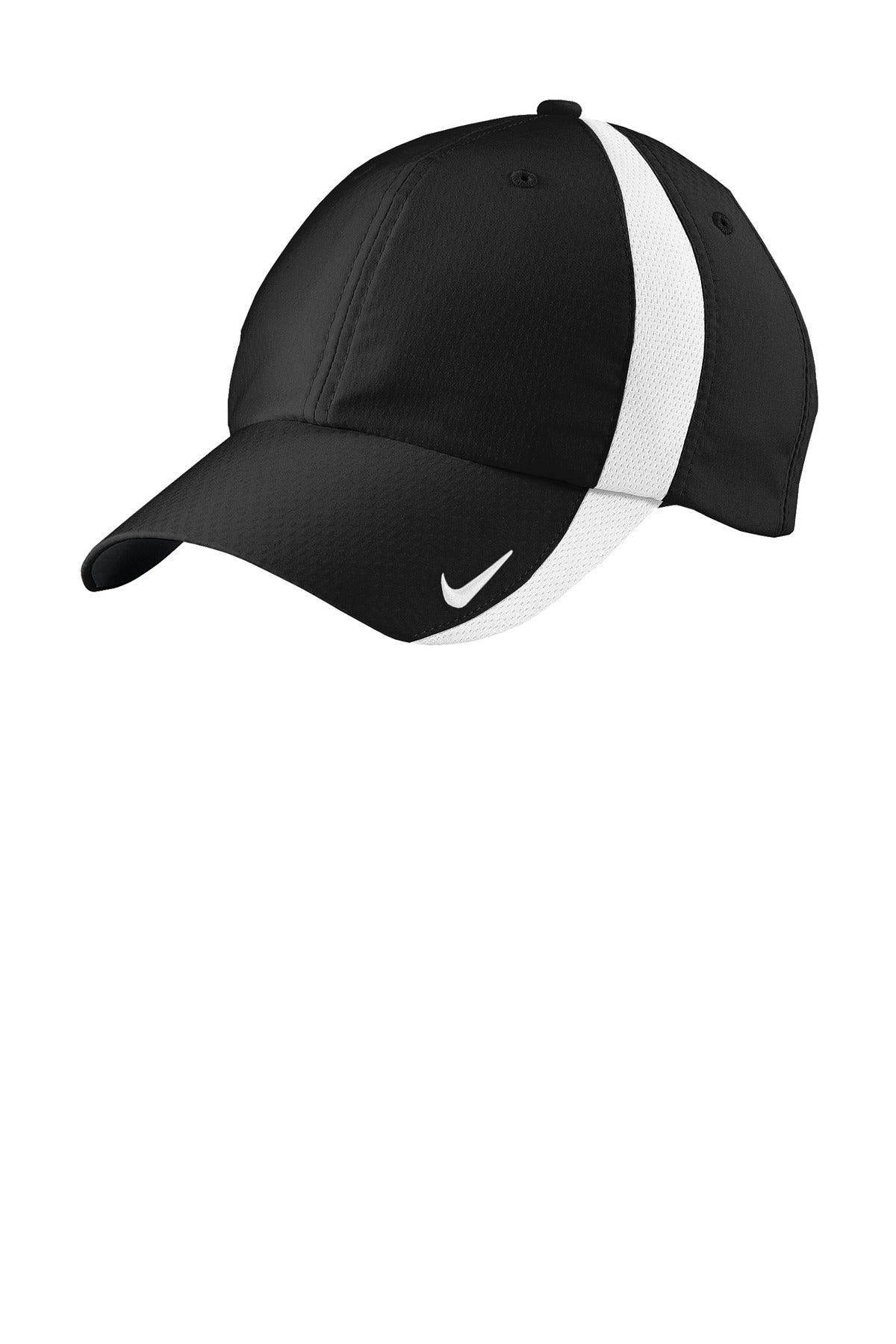 Nike Sphere Performance Cap - Black/ White - front