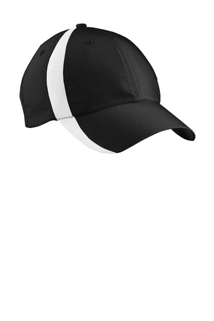 Nike Sphere Performance Cap - Black/ White - flat front