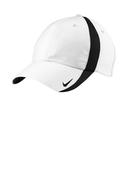 Nike Sphere Performance Cap - White/ Black - front