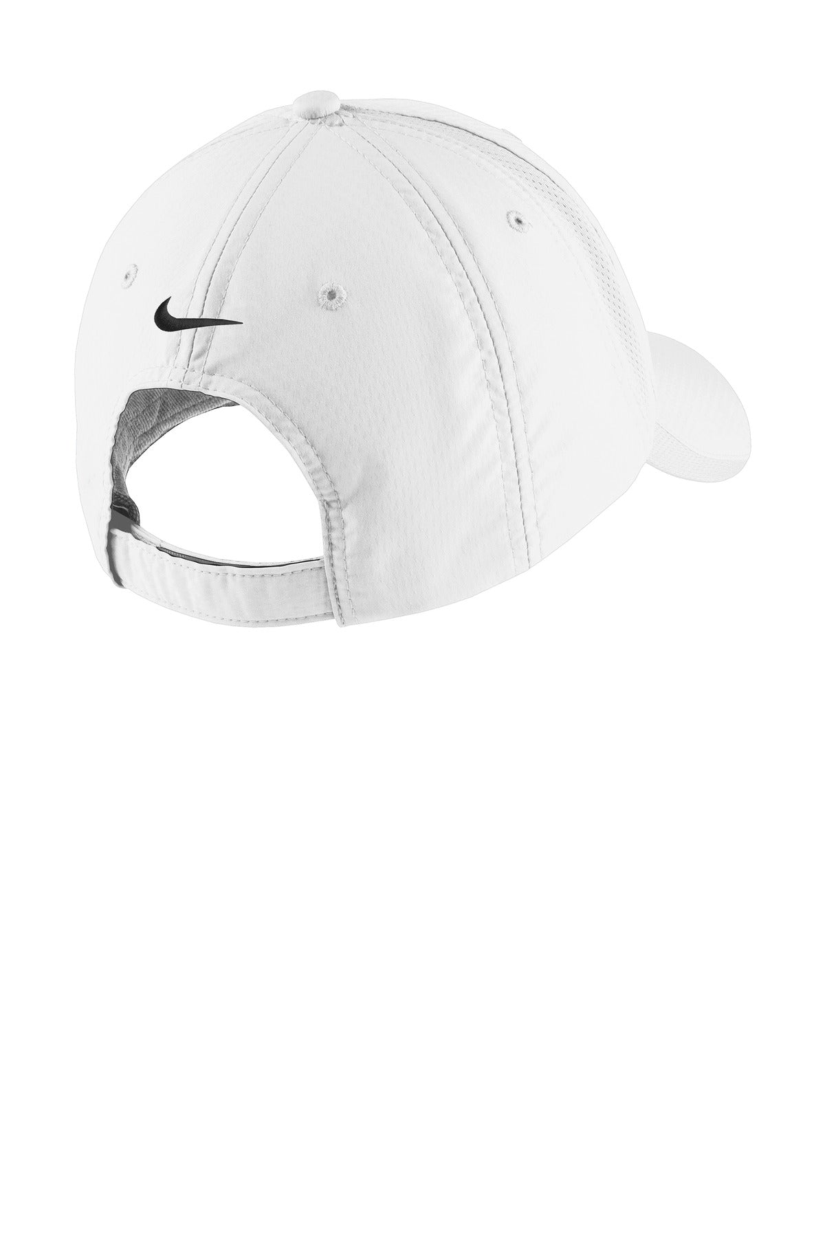Nike Sphere Performance Cap - White - flat back