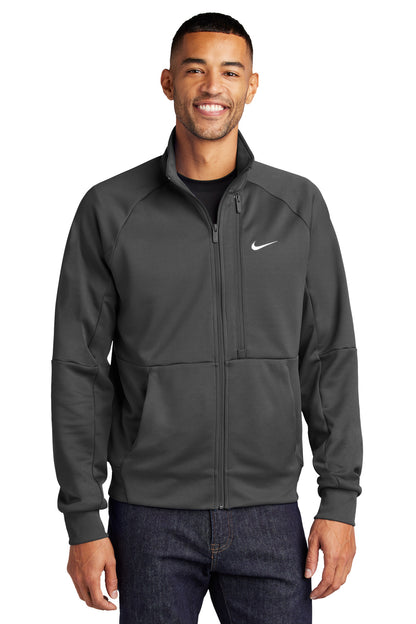 Nike Full-Zip Chest Swoosh Jacket - Anthracite - front