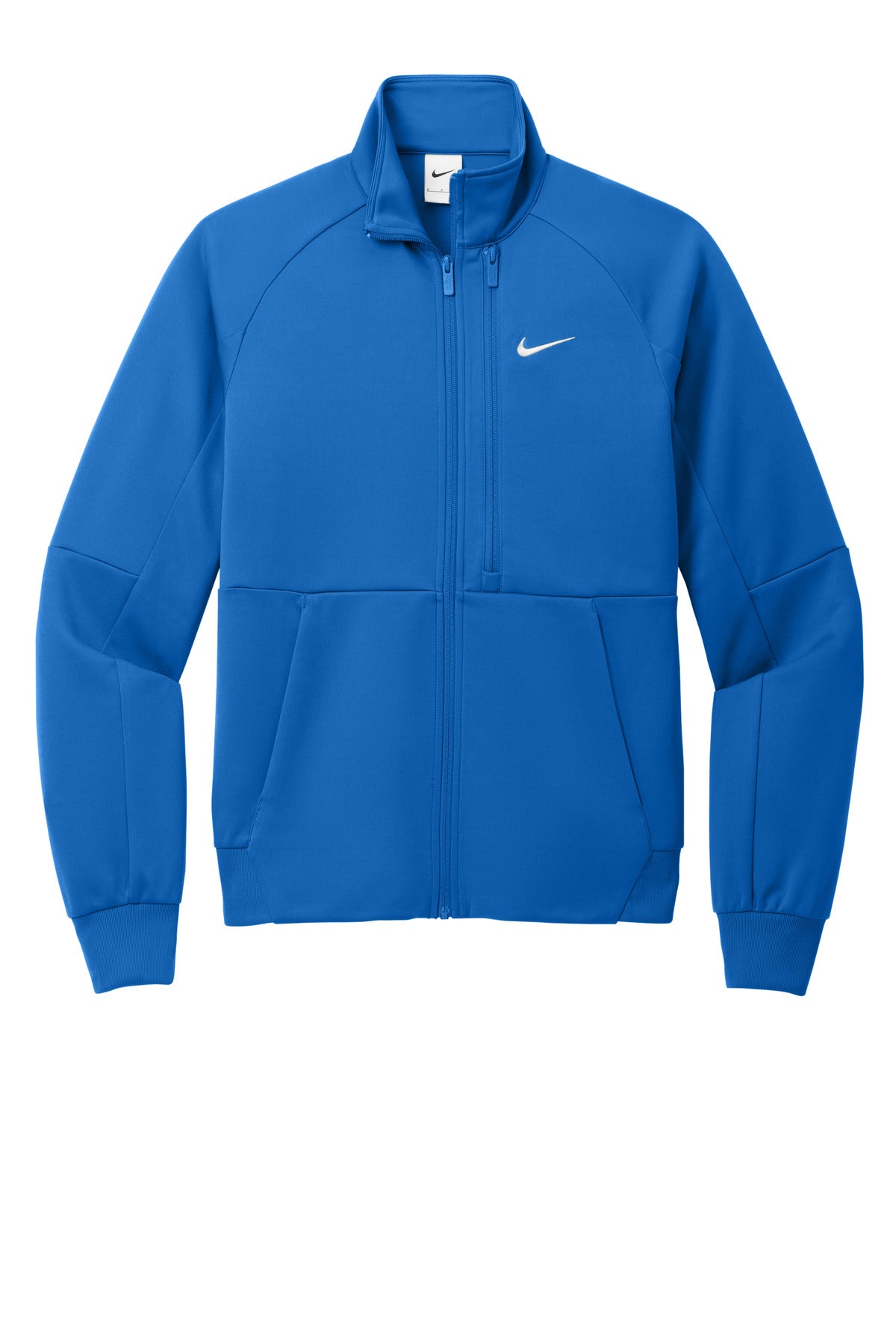 Nike Full-Zip Chest Swoosh Jacket - Royal - flat front