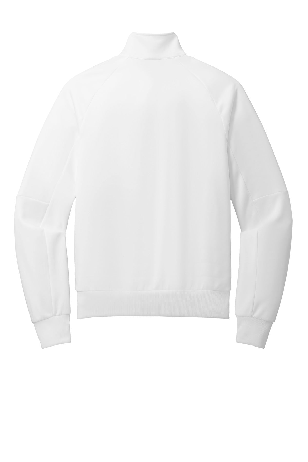 Nike Full-Zip Chest Swoosh Jacket - White - flat back