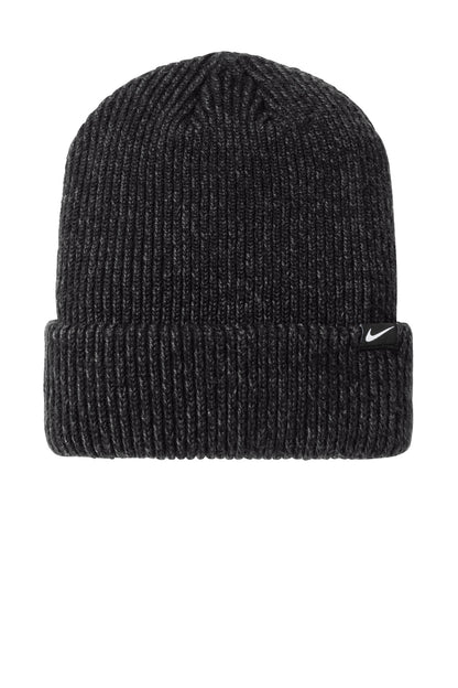 Nike Terra Beanie - Black Heather - front