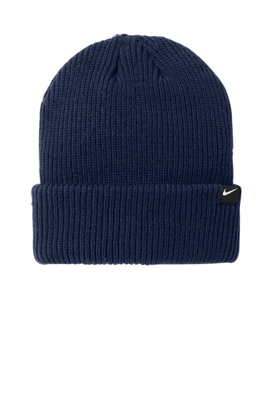 Nike Terra Beanie - Midnight Navy - front