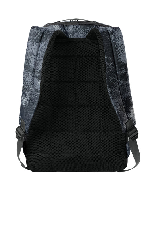 LIMITED EDITION Nike Brasilia Camo Backpack - Iron Grey - flat back