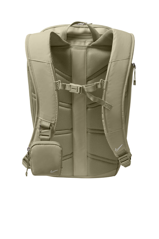 Nike Commute Backpack - Desert Khaki - flat back