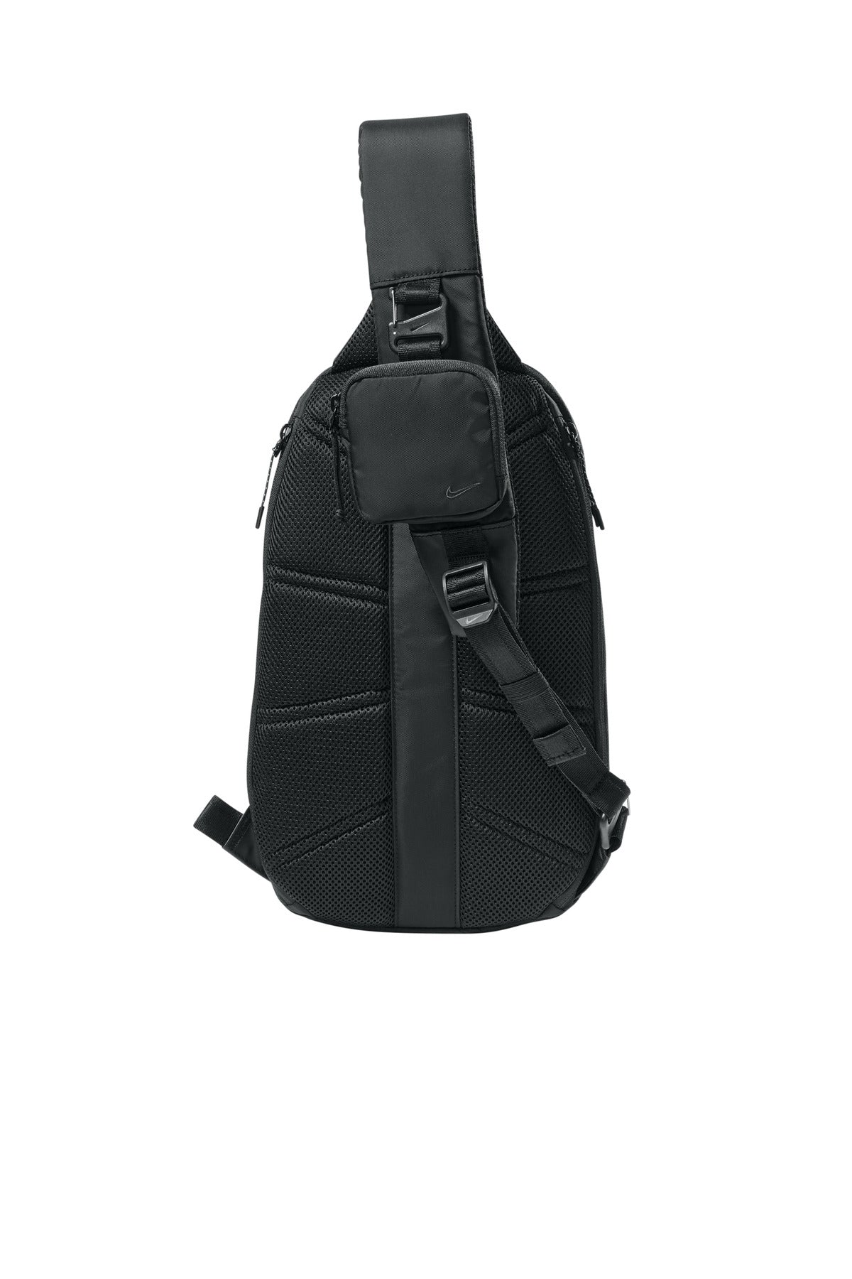 Nike Commute Sling Bag - Black - flat back